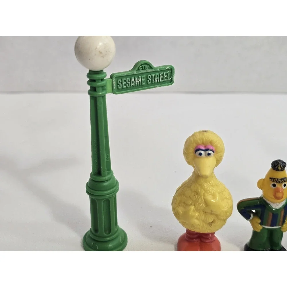5 Vintage Sesame Street PVC plastic figurines  Toys  Hong Kong W Sign
